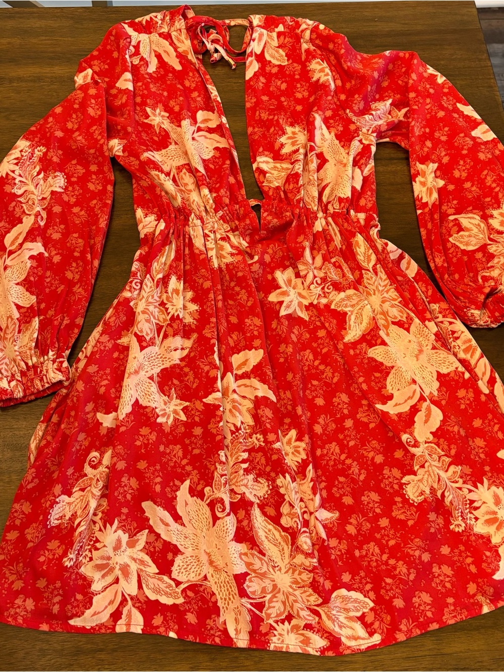Soli Mini Dress in Floral Size Small Free People Bohemian Feminine Summer